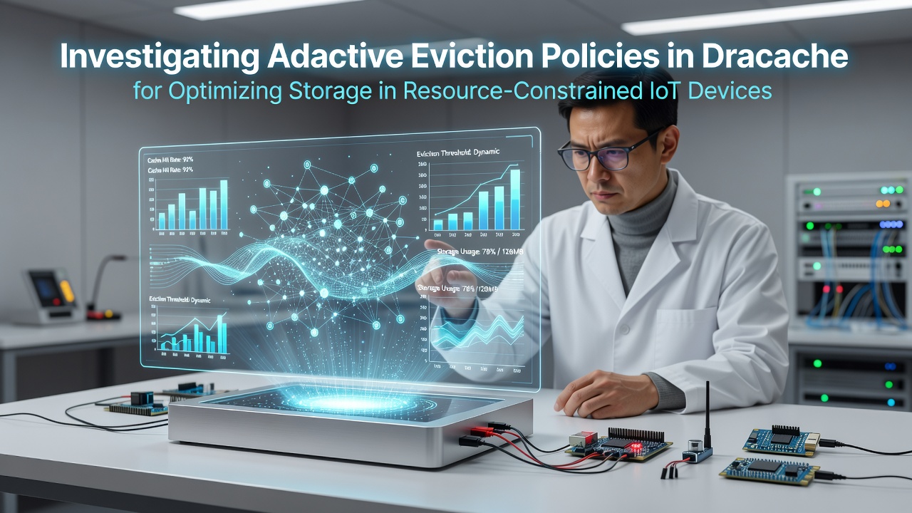 Investigating Adaptive Eviction Policies in Dracache for Optimizing Storage in Resource-Constrained IoT Devices