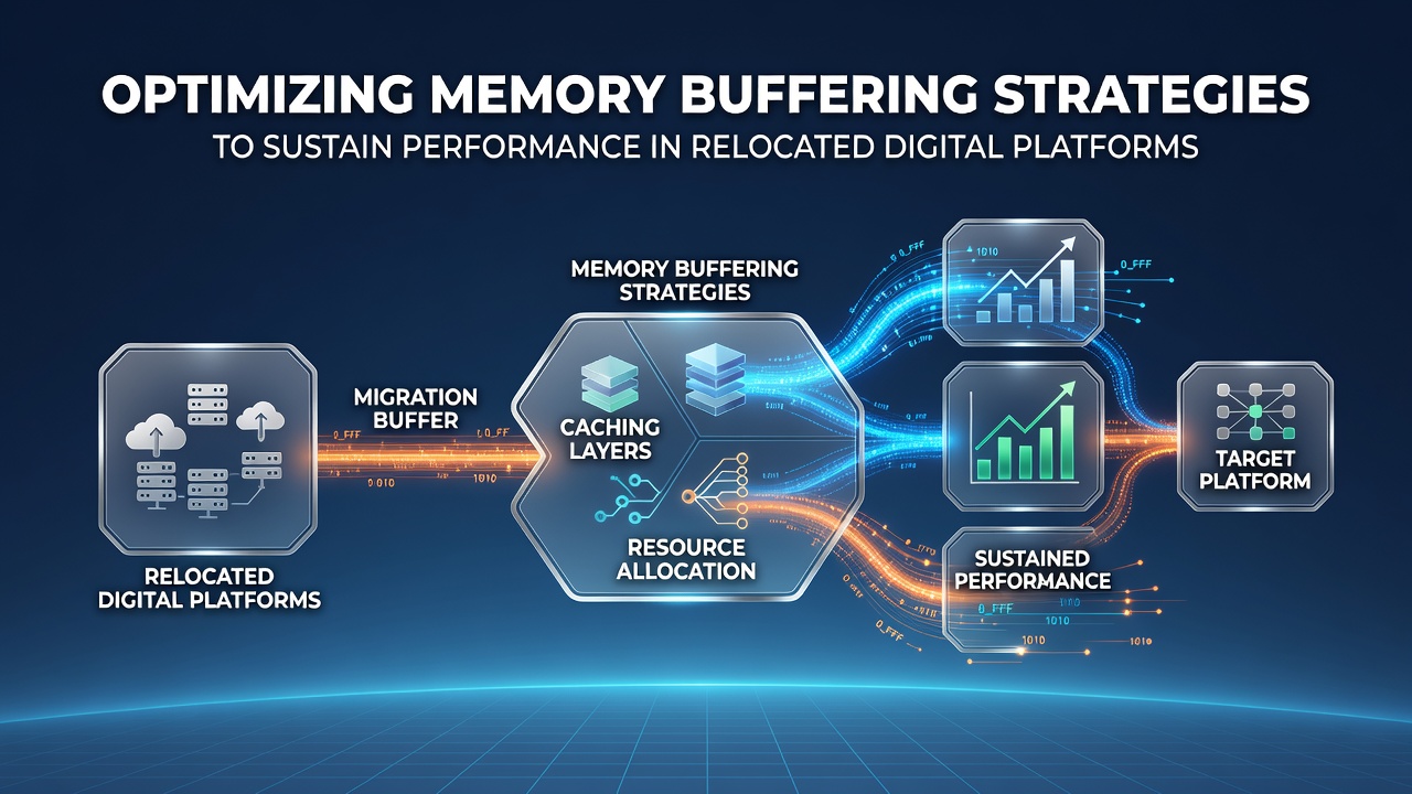 Optimizing Memory Buffering Strategies to Sustain Performance in Relocated Digital Platforms